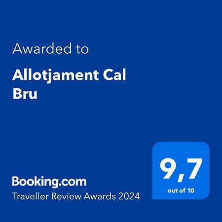 Allotjament Cal Bru San Lorenzo de Morunys Kültér fotó